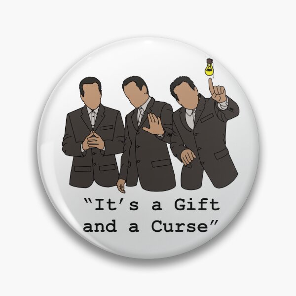 Item preview, It’s a gift and a curse. designed and sold by Sonofaseacook.