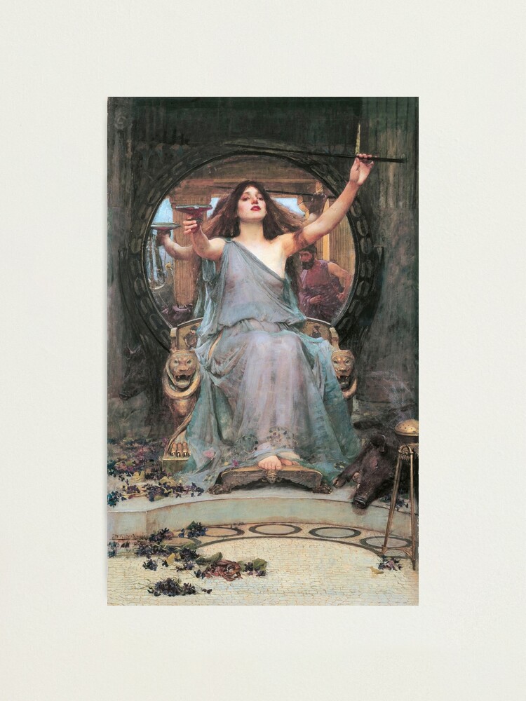 Circe Offering the Cup to Ulysses Photographic Print