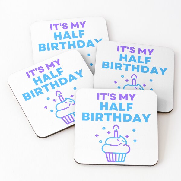 Item preview, Its My Half Birthday Art designed and sold by PartiesPersonal.