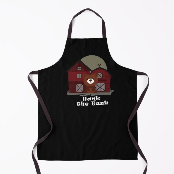 Item preview, Hank the Tank cute | white script designed and sold by SpringPetals.