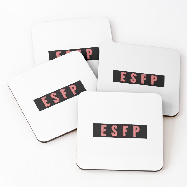 Item preview, Myers Briggs Personality Type - Pink Rectangle ESFP designed and sold by DanLopesMerch.