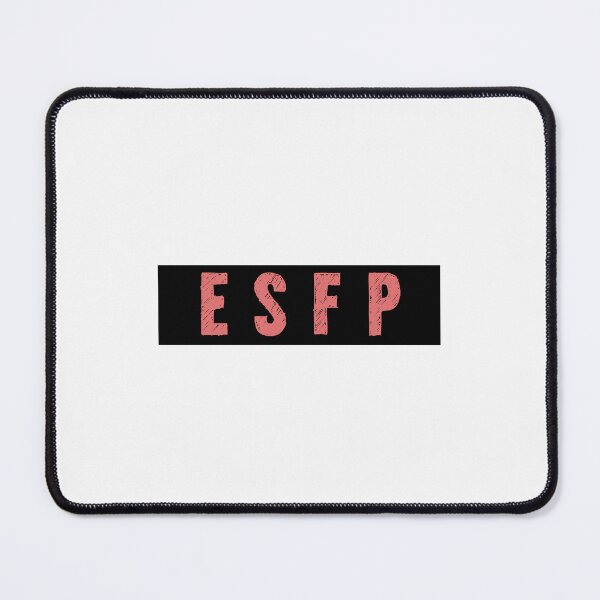 Item preview, Myers Briggs Personality Type - Pink Rectangle ESFP designed and sold by DanLopesMerch.