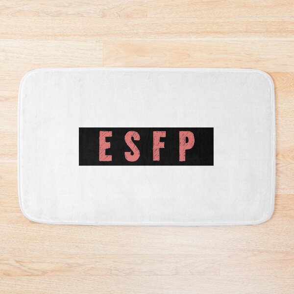 Item preview, Myers Briggs Personality Type - Pink Rectangle ESFP designed and sold by DanLopesMerch.