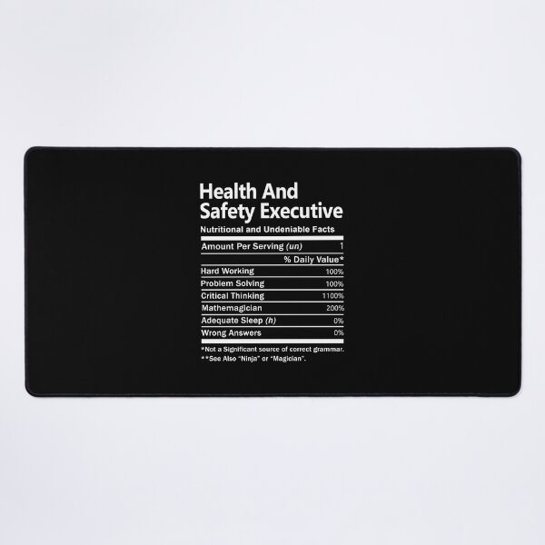 Item preview, Health And Safety Executive  T Shirt - Nutrition Factors Job Gift Item Tee designed and sold by rolandchel.