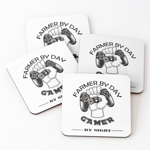 Item preview, Farmer by day gamer by night T-shirt designed and sold by YnseShoop.
