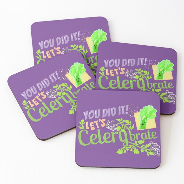 Item preview, You Did It! Let's Celerybrate - Punny Garden designed and sold by PunnyGarden.