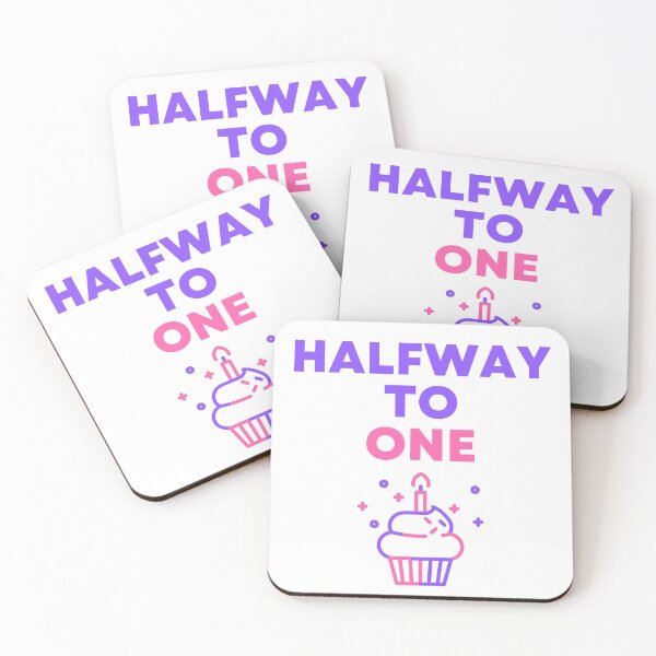 Item preview, Halfway to One - Half Birthday Art designed and sold by PartiesPersonal.