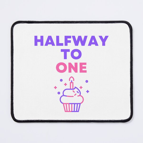 Item preview, Halfway to One - Half Birthday Art designed and sold by PartiesPersonal.