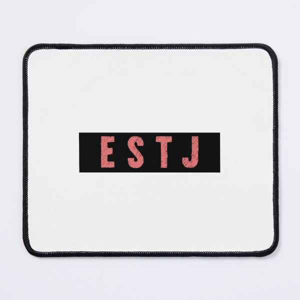 Item preview, Myers Briggs Personality Type - Pink Rectangle ESTJ designed and sold by DanLopesMerch.