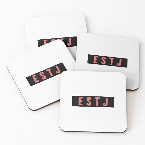 Item preview, Myers Briggs Personality Type - Pink Rectangle ESTJ designed and sold by DanLopesMerch.