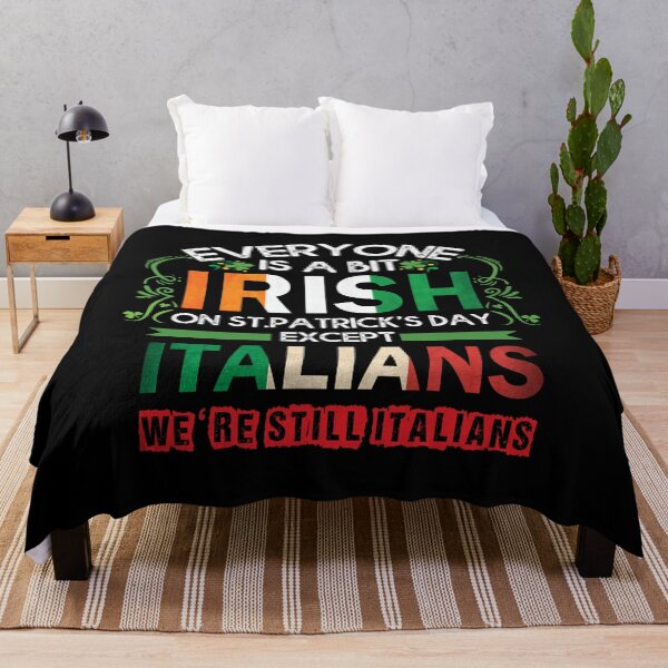 Item preview, Everyone Is A Little Irish On St Patrick Day Except Italians designed and sold by stickersworld31.