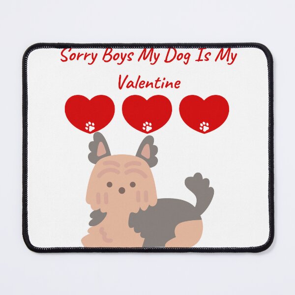 Item preview, Sorry Boys, My Dog is my Valentine - Adoring My Adorable Valentine: A Pekingese Love Celebration designed and sold by Mechanical-Artt.