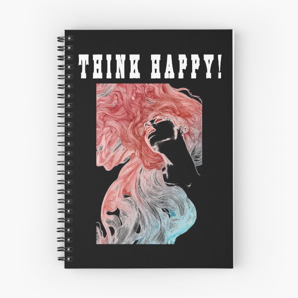 Item preview, think happy designed and sold by GOLDFAMILYSHOP.