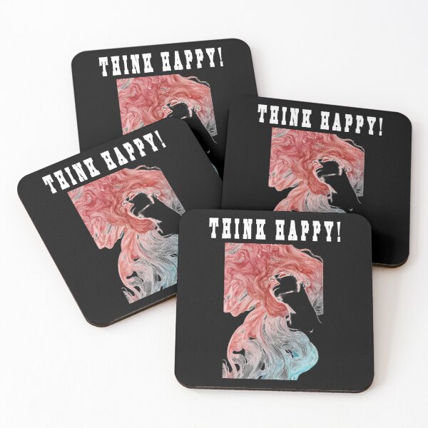 Item preview, think happy designed and sold by GOLDFAMILYSHOP.