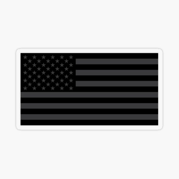 Item preview, No Quarter Given Black American Flag designed and sold by 223 Digital Art.