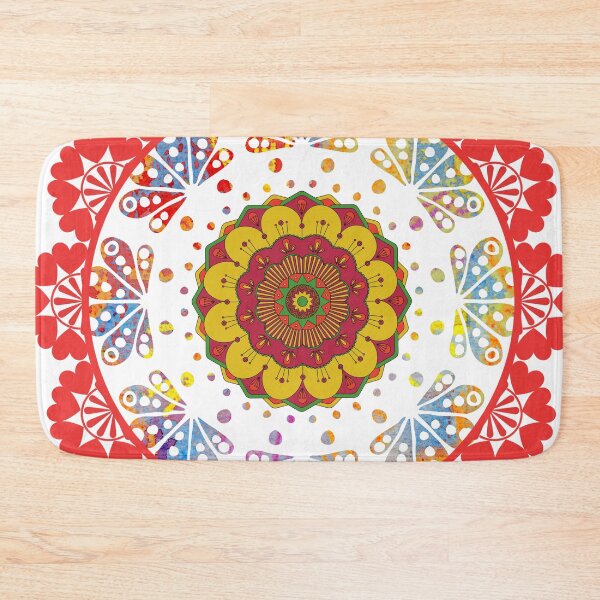 Item preview, Mandela Design Red and Gold designed and sold by tomorrowsart.