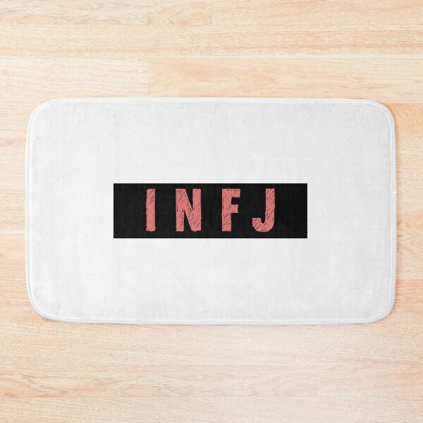 Item preview, Myers Briggs Personality Type - Pink Rectangle INFJ designed and sold by DanLopesMerch.