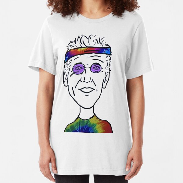 Bill Walton Basketball Guy Slim Fit T-Shirt