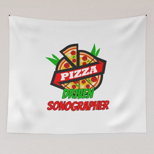 Item preview, Pizza Driven Sonographer designed and sold by storefoxmix.