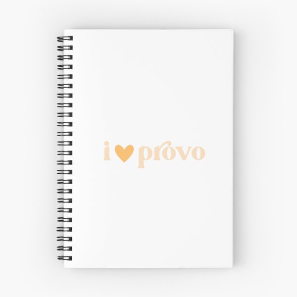 Item preview, I Love Provo Yellow designed and sold by letteredpaige.