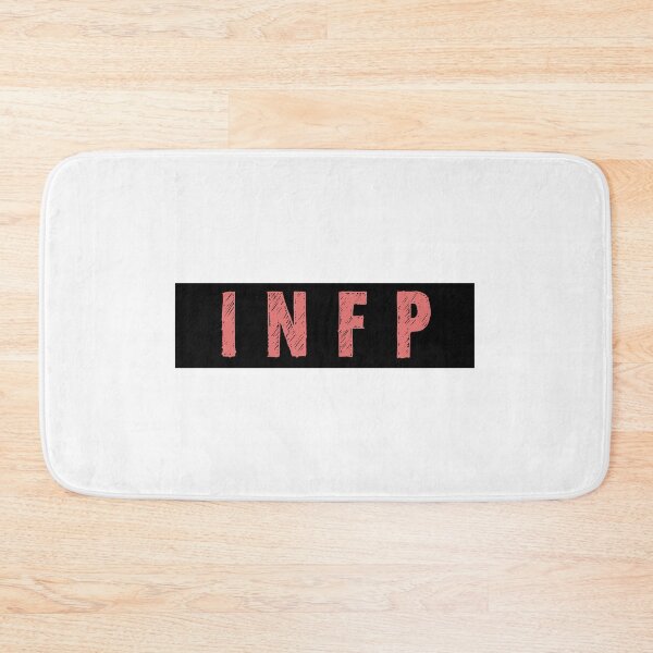 Item preview, Myers Briggs Personality Type - Pink Rectangle INFP designed and sold by DanLopesMerch.