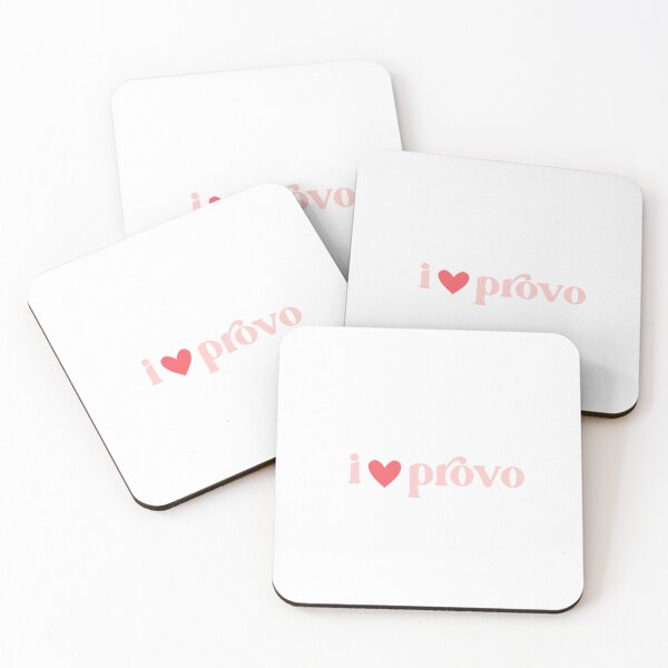 Item preview, I Love Provo Pink designed and sold by letteredpaige.