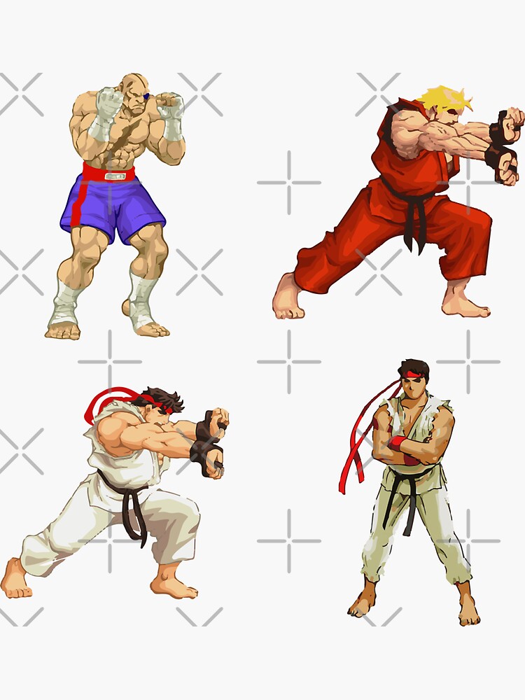 Ryu sf5 - Street Fighter Sticker for Sale by omenastore