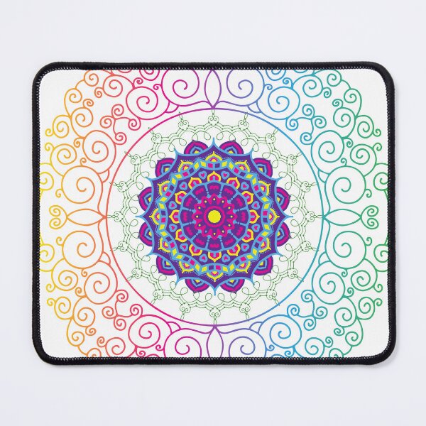 Item preview, Mandala with Purple, Blue, Green and Gold designed and sold by tomorrowsart.