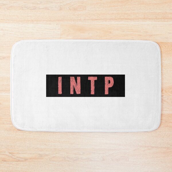 Item preview, Myers Briggs Personality Type - Pink Rectangle INTP designed and sold by DanLopesMerch.