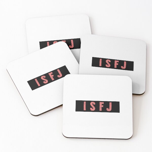 Item preview, Myers Briggs Personality Type - Pink Rectangle ISFJ designed and sold by DanLopesMerch.