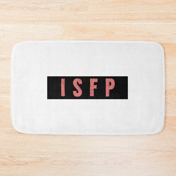Item preview, Myers Briggs Personality Type - Pink Rectangle ISFP designed and sold by DanLopesMerch.