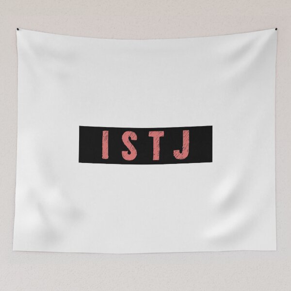 Item preview, Myers Briggs Personality Type - Pink Rectangle ISTJ designed and sold by DanLopesMerch.