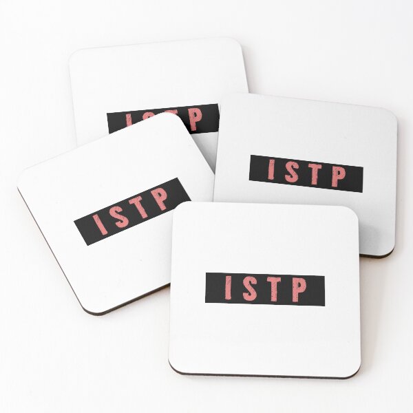 Item preview, Myers Briggs Personality Type - Pink Rectangle ISTP designed and sold by DanLopesMerch.