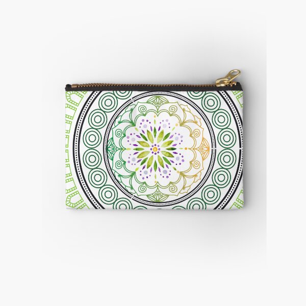 Item preview, Mandala in Shades of Green designed and sold by tomorrowsart.