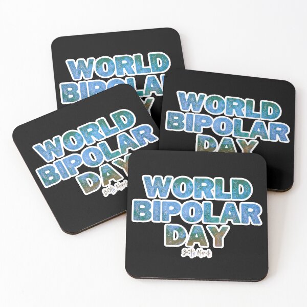 Item preview, World Bipolar Day 30th March 2022. Raising awareness and helping to fight the stigma.  designed and sold by Orianah.