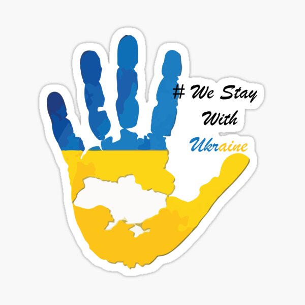 Item preview, We stay with ukraine peace peace peace designed and sold by Bonobofy.