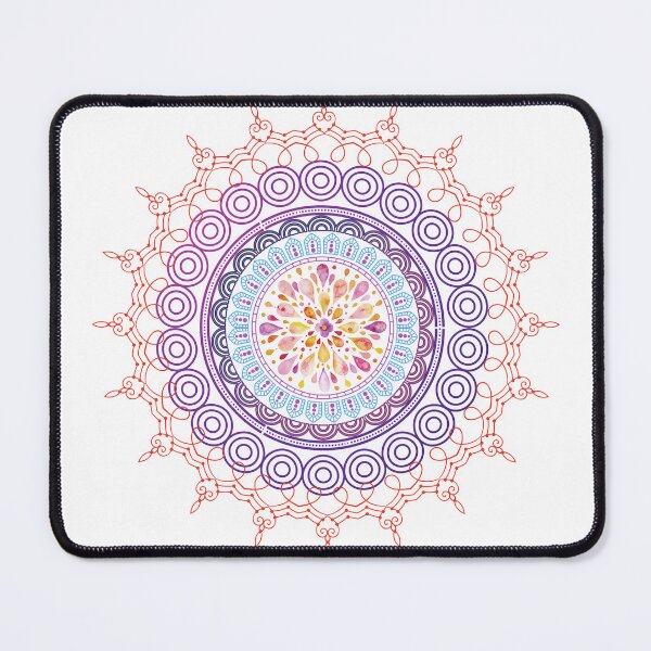 Item preview, Mandala in Purple and Red designed and sold by tomorrowsart.