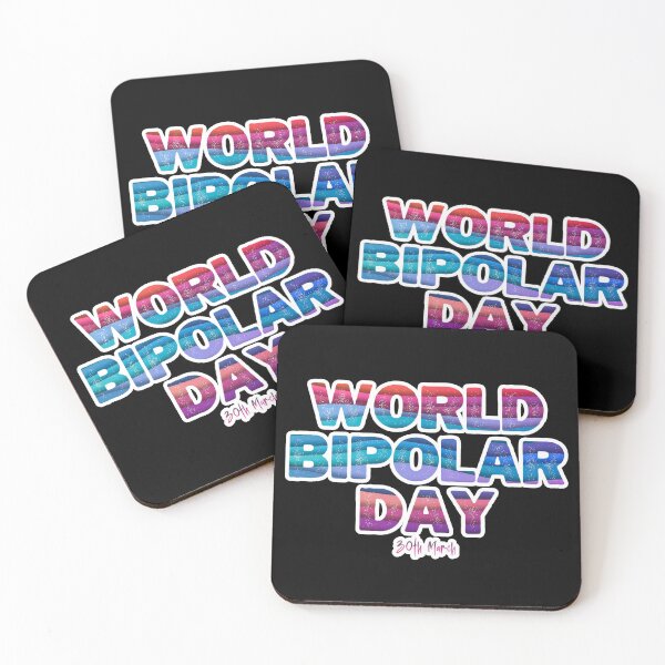 Item preview, World Bipolar Day 30th March 2022. Raising awareness and helping to fight the stigma.  designed and sold by Orianah.