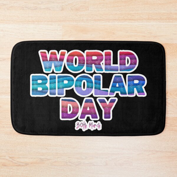 Item preview, World Bipolar Day 30th March 2022. Raising awareness and helping to fight the stigma.  designed and sold by Orianah.