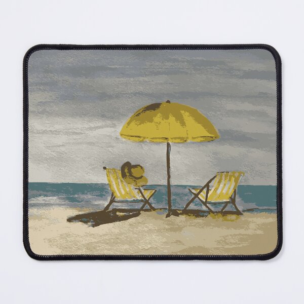 Item preview, Yellow Umbrella Beach Day designed and sold by KArtyste.