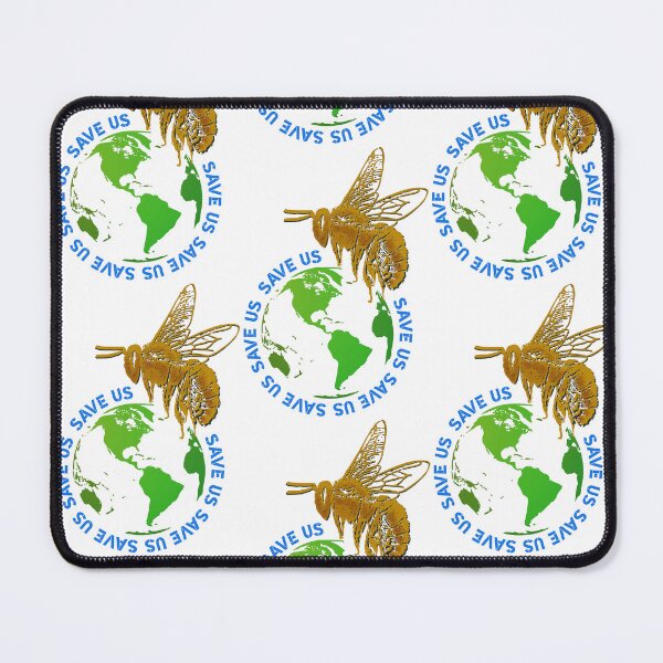 Item preview, Save Us, Save The Bees designed and sold by BeautyBugHub.