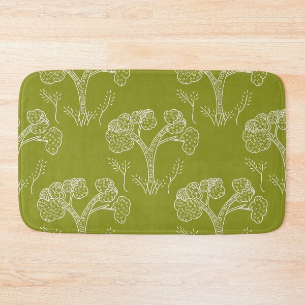 Item preview, Whimsical Pastel GreenTree Pattern designed and sold by Artistestella.