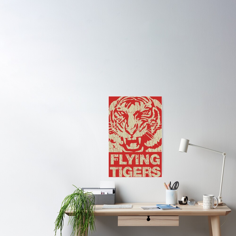 Flying Tiger Line Unisex T-Shirt 1945 Vintage Tigers Airlines Quality Tee  XS-5XL