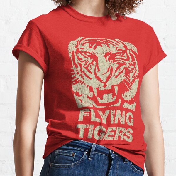 Flying Tiger Line Unisex T-Shirt 1945 Vintage Tigers Airlines Quality Tee  XS-5XL