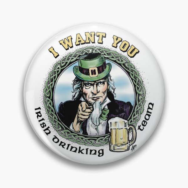 Artikelvorschau, Onkel Paddys Irish Drinking Team entworfen und verkauft von LindaLaforgeArt.