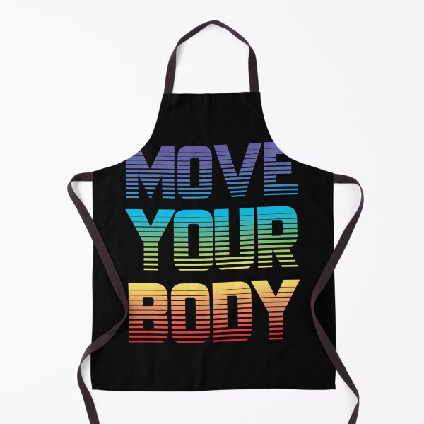 Item preview, Move Your Body Rainbow Gradient Sticker designed and sold by alishaston.