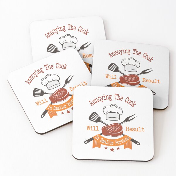 Item preview, Annoying The Cook Will Result In Smaller Portions Funny Kitchen Gift Cook Quote  designed and sold by pedrored369.