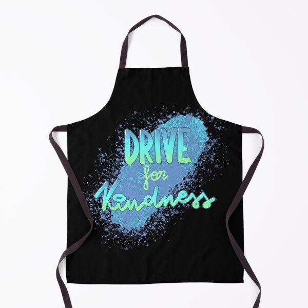Item preview, Drive for kindness - Hand Lettering blue designed and sold by SD-illustration.