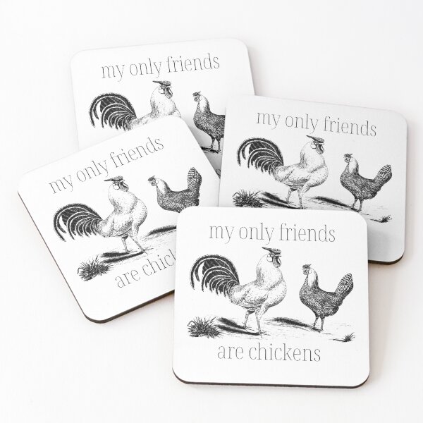Item preview, My Only Friends Are Chickens designed and sold by toadsforall.