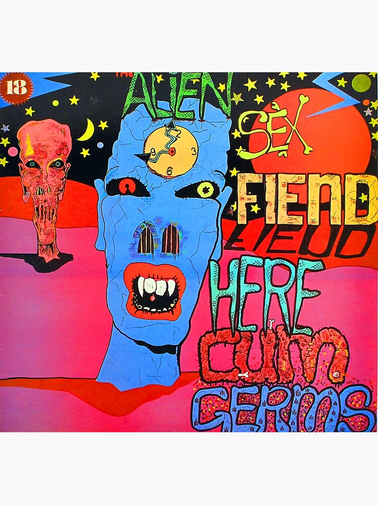 Alien Sex Fiend Music Punk Poster For Sale By Montok03 Redbubble 3337